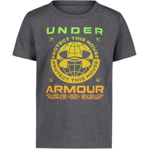 image:imageUnder Armour Boys Short Sleeve Logo Graphic TShirt Lightweight amp Breathable Relaxed FitCastlerock Rave