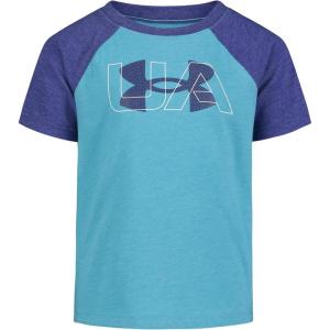image:imageUnder Armour Boys Short Sleeve Logo Graphic TShirt Lightweight amp Breathable Relaxed FitGlacier Blue Rag