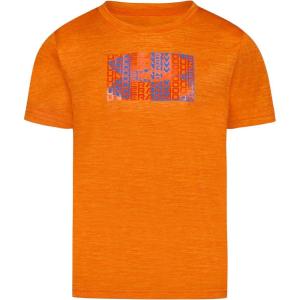 image:imageUnder Armour Boys Short Sleeve Logo Graphic TShirt Lightweight amp Breathable Relaxed FitSquad Orange Foil