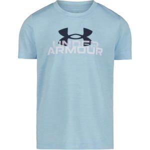 image:imageUnder Armour Boys Short Sleeve Logo Graphic TShirt Lightweight amp Breathable Relaxed FitStream Tech