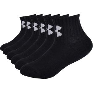 image:imageUnder Armour boys Multi Pack Quarter SockBlack