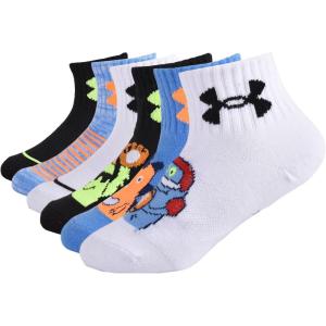 image:imageUnder Armour boys Multi Pack Quarter SockDark Blue