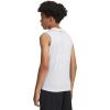 image:imageUnder Armour Boys HeatGear Armour Sleeveless TShirtWhite 100Black