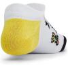 image:imageUnder Armour Boys Youth Essential No Show Socks 6Pairs102 White  White  Black