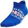image:imageUnder Armour Boys Youth Essential No Show Socks 6Pairs432 Tech Blue  Flare Orange  Nimbus Blue