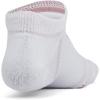 image:imageUnder Armour Boys Youth Essential No Show Socks 6Pairs652 Rebel Pink  Rebel Pink  White