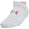 image:imageUnder Armour Boys Youth Essential No Show Socks 6Pairs652 Rebel Pink  Rebel Pink  White