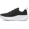 image:imageUnder Armour Girls Grade School Charged Assert 11 Running Shoes001 BlackBlackMetallic Silver