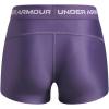 image:imageUnder Armour Girls HeatGear Shorty520 Purple Luxe   White