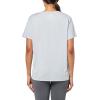 image:imageUnder Armour Womens Velocity Twist Short Sleeve V Neck T Shirt011 Mod Gray   Metallic Silver