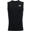 image:imageUnder Armour Boys HeatGear Armour Sleeveless TShirtBlack 001White