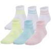 image:imageUnder Armour Kids Youth Essential Quarter Socks 6Pack647 Prime Pink  Sonic Yellow  Prime Pink