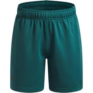 image:imageUnder Armour Boys Tech Mesh Shorts338 Rack Green   Black