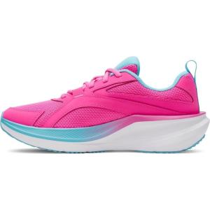 image:imageUnder Armour Girls Grade School Charged Assert 11 Running Shoes694 Pink RaveFresco BlueIridescent