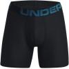 image:imageUnder Armour Mens Performance Tech Boxerjock Brief Underwear 6 Inseam AllDay Comfort amp UltraSoft 3Pack006 Black   Static Blue