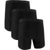 image:imageUnder Armour Mens Performance Tech Boxerjock Brief Underwear 6 Inseam AllDay Comfort amp UltraSoft 3PackBlack Solid