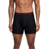 image:imageUnder Armour Mens Performance Tech Boxerjock Brief Underwear 6 Inseam AllDay Comfort amp UltraSoft 3PackBlackLava Solid