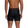 image:imageUnder Armour Mens Performance Tech Boxerjock Brief Underwear 6 Inseam AllDay Comfort amp UltraSoft 3PackBlackLava Solid