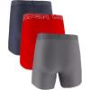 image:imageUnder Armour Mens Performance Tech Boxerjock Brief Underwear 6 Inseam AllDay Comfort amp UltraSoft 3PackDownpour Gray