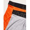 image:imageUnder Armour Mens Performance Tech Boxerjock Brief Underwear 6 Inseam AllDay Comfort amp UltraSoft 3PackMod Gray 011Ultra Orange