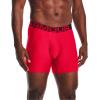image:imageUnder Armour Mens Performance Tech Boxerjock Brief Underwear 6 Inseam AllDay Comfort amp UltraSoft 3PackRed 600Black