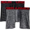 image:imageUnder Armour Mens Performance Tech Boxerjock Brief Underwear 6 Inseam AllDay Comfort amp UltraSoft 3PackSteel 035Pitch Gray