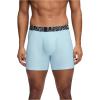image:imageUnder Armour Mens Performance Tech Boxerjock Brief Underwear 6 Inseam AllDay Comfort amp UltraSoft 3PackStream Blue Solid