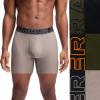 image:imageUnder Armour Mens Performance Tech Boxerjock Brief Underwear 6 Inseam AllDay Comfort amp UltraSoft 3PackTaupe Dusk