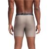 image:imageUnder Armour Mens Performance Tech Boxerjock Brief Underwear 6 Inseam AllDay Comfort amp UltraSoft 3PackTaupe Dusk