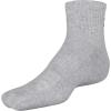 image:imageUnder Armour UnisexAdult Training Cotton Quarter Socks MultipairsTrue Gray Heather Assorted 2 3pairs