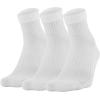 image:imageUnder Armour UnisexAdult Training Cotton Quarter Socks MultipairsWhite 3pairs