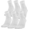image:imageUnder Armour UnisexAdult Training Cotton Quarter Socks MultipairsWhite 6pairs