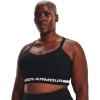 image:imageUnder Armour Womens Seamless Low Long Bra001  Black  Halo Gray