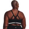 image:imageUnder Armour Womens Seamless Low Long Bra001  Black  Halo Gray