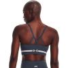 image:imageUnder Armour Womens Seamless Low Long Bra044 Downpour Gray   White
