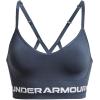 image:imageUnder Armour Womens Seamless Low Long Bra044 Downpour Gray   White