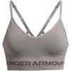image:imageUnder Armour Womens Seamless Low Long Bra294 Pewter   Fresh Clay