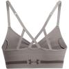 image:imageUnder Armour Womens Seamless Low Long Bra294 Pewter   Fresh Clay