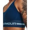 image:imageUnder Armour Womens Seamless Low Long Bra426 Varsity Blue  Varsity Blue  Blizzard