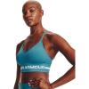 image:imageUnder Armour Womens Seamless Low Long Bra433 Glacier Blue   White