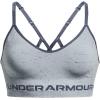 image:imageUnder Armour Womens Seamless Low Long Bra465 Harbor Blue   Gravel