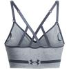 image:imageUnder Armour Womens Seamless Low Long Bra465 Harbor Blue   Gravel