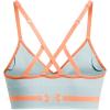 image:imageUnder Armour Womens Seamless Low Long Bra469 Fuse Teal   Afterglow