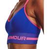 image:imageUnder Armour Womens Seamless Low Long Bra486 Versa Blue   Pink Punk