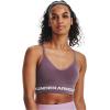 image:imageUnder Armour Womens Seamless Low Long Bra500 Misty Purple   White