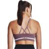 image:imageUnder Armour Womens Seamless Low Long Bra500 Misty Purple   White