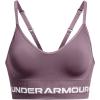 image:imageUnder Armour Womens Seamless Low Long Bra500 Misty Purple   White