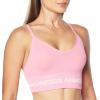 image:imageUnder Armour Womens Seamless Low Long Bra631 Flamingo   Prime Pink