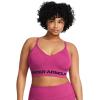 image:imageUnder Armour Womens Seamless Low Long Bra686 Astro Pink   Black
