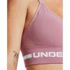 image:imageUnder Armour Womens Seamless Low Long Bra697 Pink Elixir  Pink Elixir  White